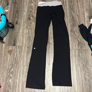 Lululemon Black Astro Pant Full-On Lyon Size 4